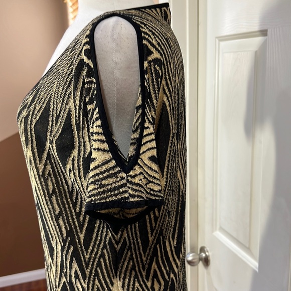 Ralph Lauren Black & Gold Blouse - Picture 3 of 9